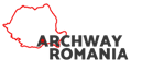 A map of romania with the name archway roman.